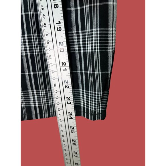 Quiansili - Girls Plaid Button Down Dresses Short Sleeve Peter Pan Collar - 5T - Picture 8 of 16